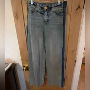 Democracy Ab technology Two-Tone Blue wide leg Jeans